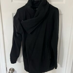 Chic Black Wrap Jacket